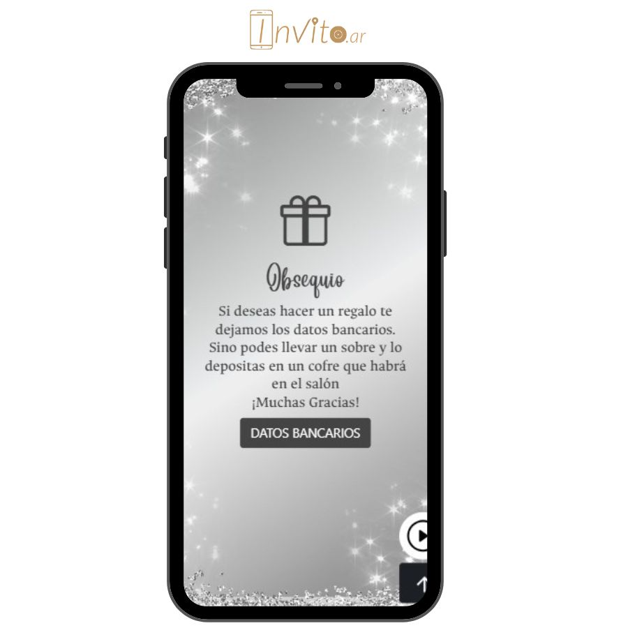 Invitación de 15 Años Modelo 1513