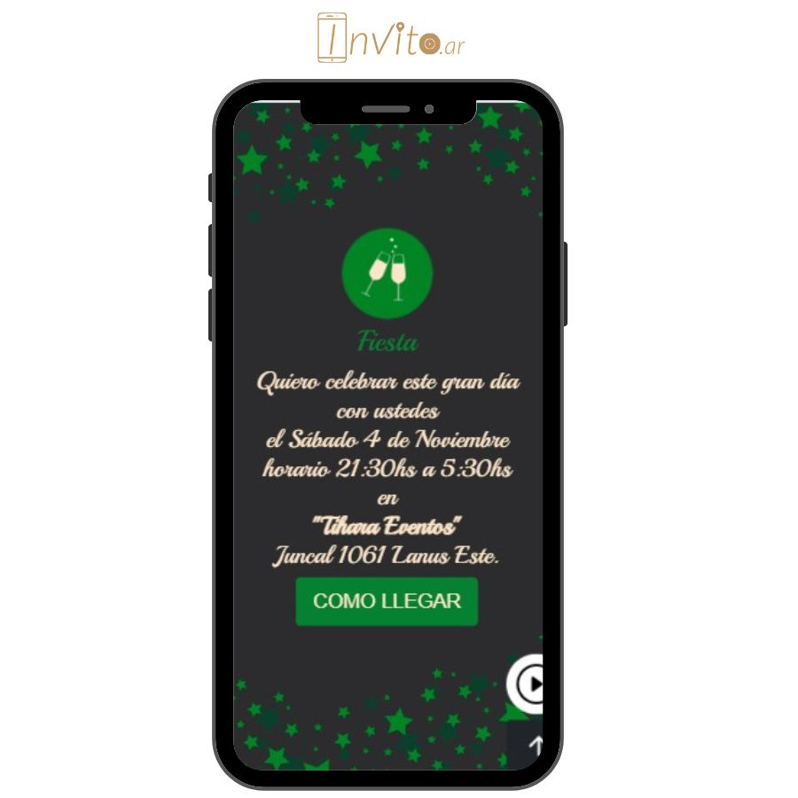 Invitación de 15 Años Modelo 1514